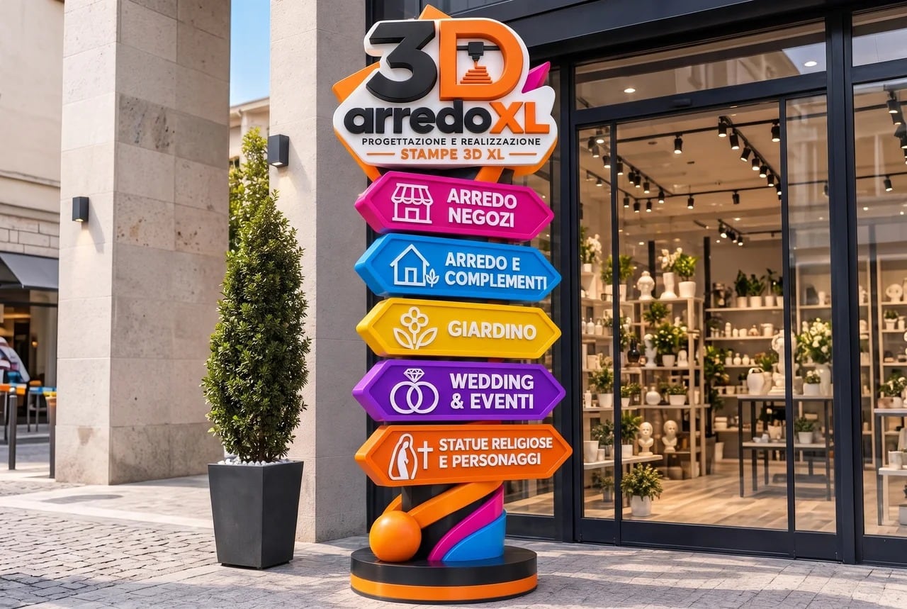 3D Arredo XL, stampa 3D di grande formato